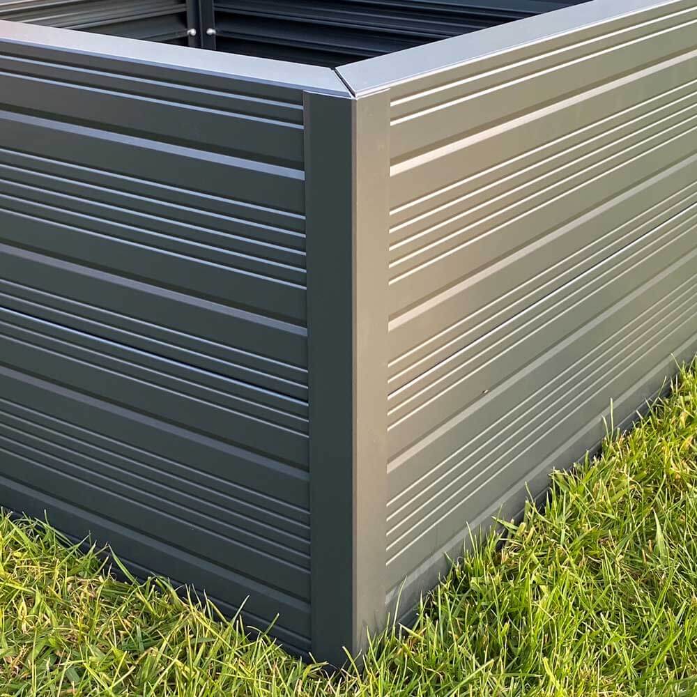 Rhino Aluminium Raised Bed 2ft x 6ft - Double Tier - Image 4
