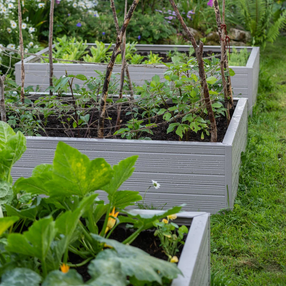 Rhino Aluminium Raised Bed 4ft x 6ft - Double Tier - Image 7