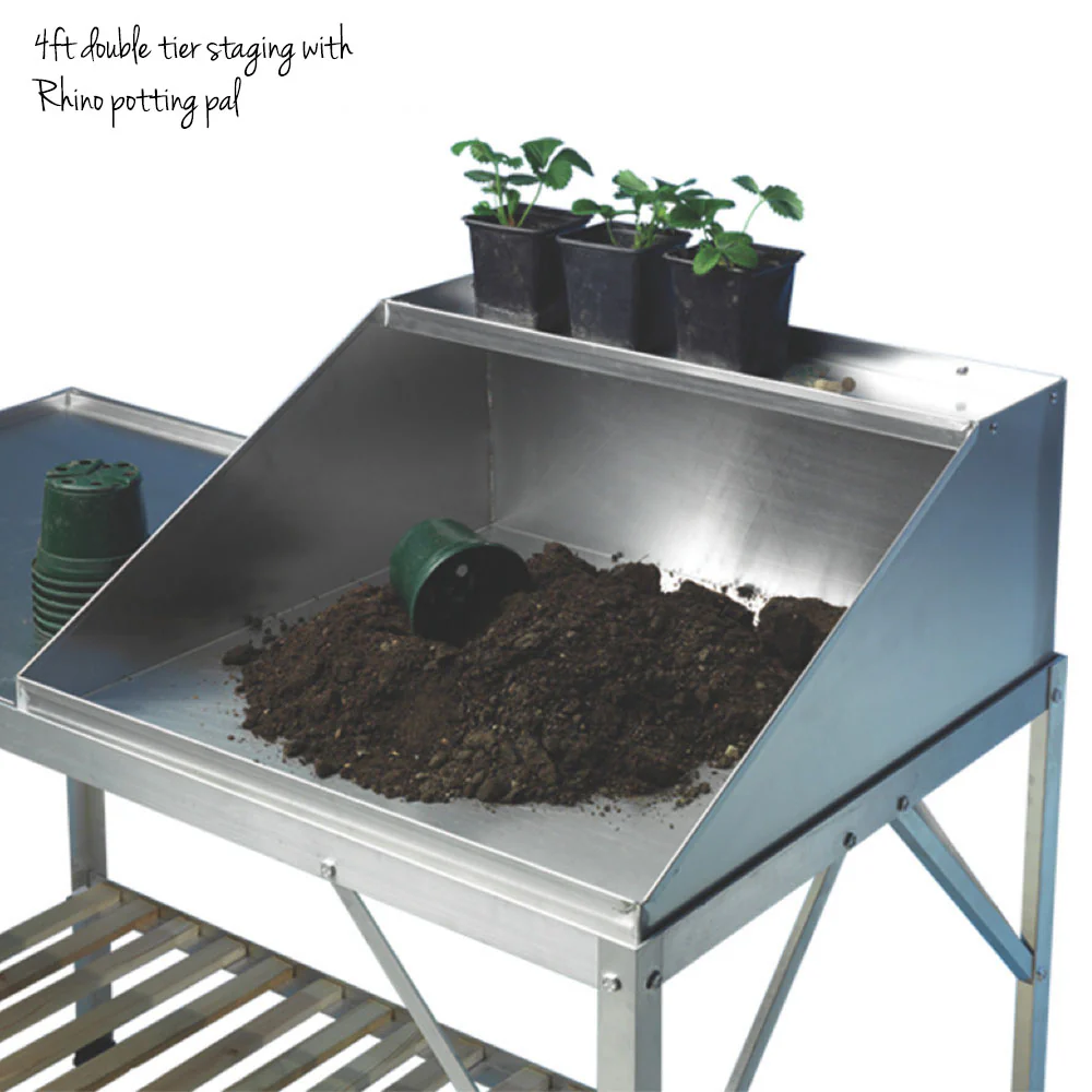RHINO TUFF Free-Standing staging  2ft x 4ft double tier - Image 6